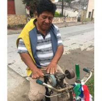 Historias de nuestra Salta: Don Gregorio recorre los pueblos afilando cuchillos y tijeras hace 35 a&ntilde;os
