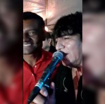 [ HAY VIDEO ] Armando Marcelo y David Leiva cantaron juntos en una terraza