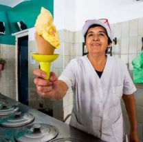 Olga Gerez se despide del oficio de sacar sonrisas con el sabor de los helados
