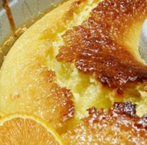 Bizcochuelo de Naranja h&uacute;medo y esponjoso