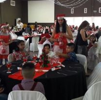 Salteños solidarios: una cena navideña de gala para niños del interior y de la ciudad