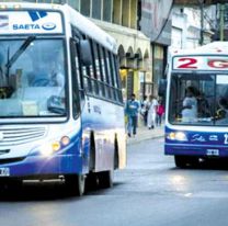 SAETA anunció que este fin de semana el colectivo será gratis