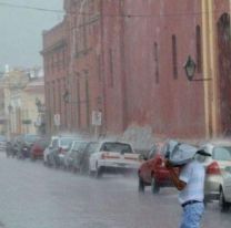 Salta: alertan por fuertes lluvias con granizo