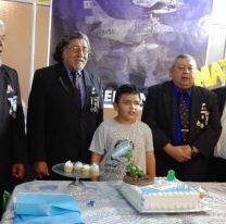 VIDEO | Un ni&ntilde;o salte&ntilde;o celebr&oacute; su cumplea&ntilde;os con tem&aacute;tica de “Las Malvinas son argentinas”