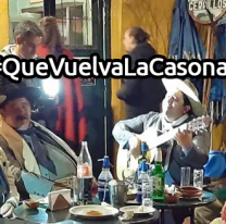 Guitarreada masiva para pedir por la vuelta de La Casona del Molino