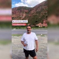 Vicentico eligió pasar el finde en Salta La Linda