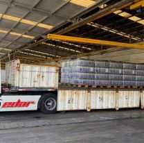 Una empresa internacional donó 108 mil litros de agua para Salta