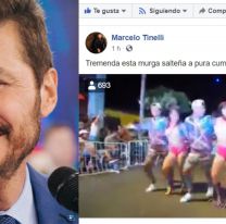Marcelo Tinelli public&oacute; un video de una murga del Corso de Or&aacute;n “Es tremenda”