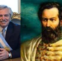 El Presidente aseguró que tiene un cuadro de Güemes en su oficina