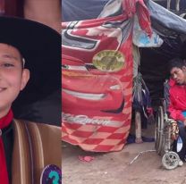 El Changuito Yuteño le donará una silla de ruedas a Justino de la Comunidad Wichi