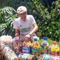 Falleci&oacute; Juan Carlos Do&ntilde;a, el recolector de tapitas que ayudaba a ni&ntilde;os con c&aacute;ncer
