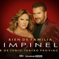 Pimpinela presenta su nuevo espect&aacute;culo “Bien de Familia” en Salta