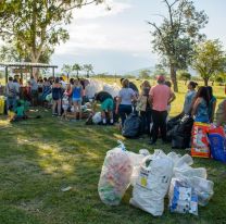 Exitoso ecocanje en el Parque del Bicentenario