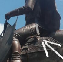 Se robaron el sable de Güemes en la plaza central de General Güemes