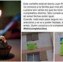 “¿Me saludas por mi cumpleaños?”, el mensaje de una nenita que emocionó a toda Salta