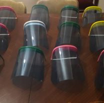 Jóvenes salteños fabrican máscaras en 3D para donar a los hospitales