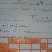 En Salta, nenita vende rifas para poder comprarse los medicamentos