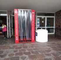 As&iacute; desinfectar&aacute;n a todos los que ingresen al San Bernardo