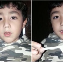 Valentino, el nene que le fabricó un barbijo al Ratón Pérez para que no se contagie de coronavirus