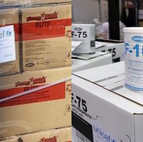 UNICEF don&oacute; alimentos especiales para la poblaci&oacute;n infantil del norte de la Provincia