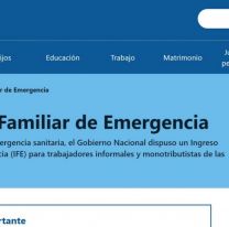 ANSES abre una nueva inscripci&oacute;n para el Ingreso Familiar de Emergencia