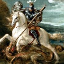 Hoy es el Día de San Jorge, patrono de la Caballería del Ejército Argentino