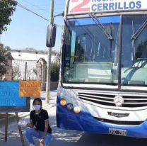 Los vecinos agradecen y valoran el trabajo de los choferes de Saeta