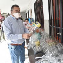 La técnica N°3108 de Rº de Lerma produce barbijos, camisolines, cofias y máscaras