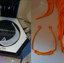 Alumnos de Luracatao fabrican m&aacute;scaras protectoras para el personal de salud de Seclant&aacute;s