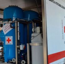 La Cruz Roja de Espa&ntilde;a, don&oacute; una planta potabilizadora para el norte salte&ntilde;o