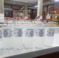 La UNSa produce su propio alcohol en gel