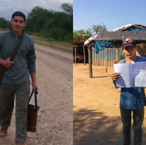 Docente rural salteño recorre 100 km por la educación de los chicos