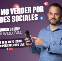 Emiliano Durand brindar&aacute; capacitaciones gratuitas para vender por redes sociales