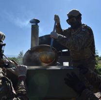 El Ejercito junto a Desarrollo Social entregaron m&aacute;s 300 viandas de comida a familias salte&ntilde;as