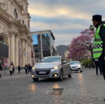 Desde hoy ya no se puede circular en vehículos por el centro salteño