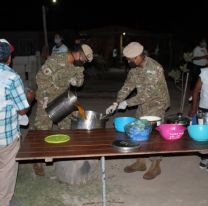 Comunidades de Misi&oacute;n chaque&ntilde;a agradecen el trabajo del Ej&eacute;rcito Argentino