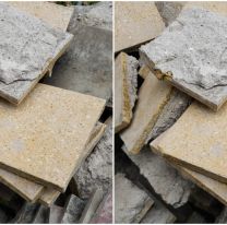 “Regalo baldosas a las personas que lo necesiten”, el gesto solidario de un salteño