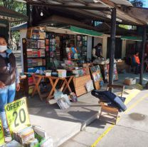 Reabrió la feria de libros del Parque San Martín