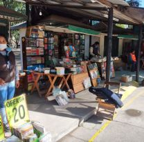 Reabrió la feria de libros del Parque San Martín