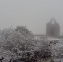 FOTOS | La Cuesta del Obispo se vistió de blanco con la primera nevada del año