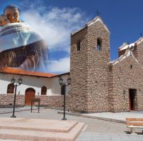 Entronizaron la imagen de San Antonio de Padua