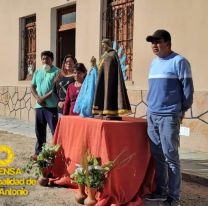 Con la gente en sus casas, sacarán en procesión a San Antonio de Padua en San Antonio de los Cobres