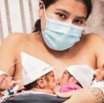 VIDEO | Conocé la historia de la salteña que tuvo cuatrillizos en plena cuarentena