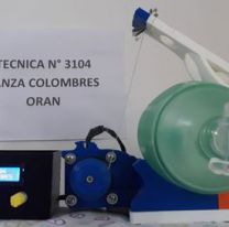 Una escuela técnica de Orán fabrica un prototipo de respirador artificial