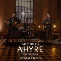 Ahyre presentará su disco en vivo por la Tv Pública y Salta Soy