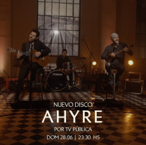 Ahyre presentar&aacute; su disco en vivo por la Tv P&uacute;blica y Salta Soy