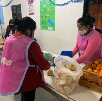 Salteñas solidarias brindan 230 raciones de comida por día Salta