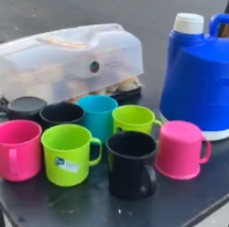 VIDEO | Salteños brindan desayuno para gente en situación de calle