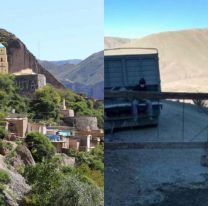 El pueblo de Iruya se protege con una tranquera del Coronavirus