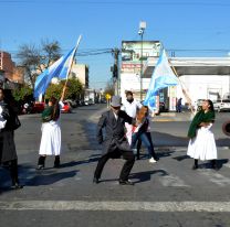 VIDEO | Salta celebró el 9 de Julio con intervenciones en las calles